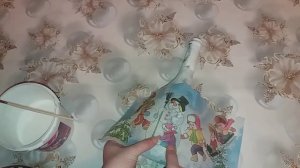 #DIY//Декор Новогодней Бутылки//Декор своими руками//Идея декора бутылки//Очень легкий декор//