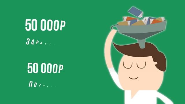 ФИНАНСОВАЯ ГРАМОТНОСТЬ за 6 минут | Контроль личных финансов смотреть онлайн