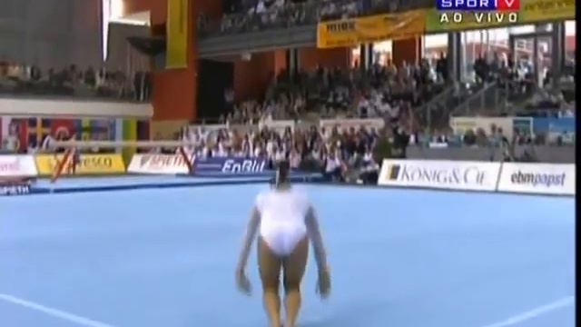 Jade Barbosa. BRA. 2008 Cottbus World Cup. EF FX (2nd) смотреть онлайн