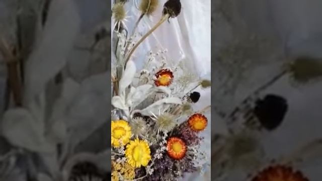 Композиции из сухоцветов (часть 8) - автор Гусева Светлана смотреть онлайн