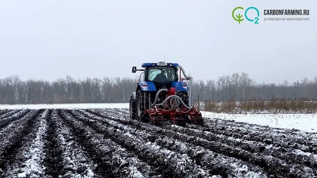 CO2 турбина Technik plus Внесение выхлопных газов глубокорыхлителем удобрение.рф