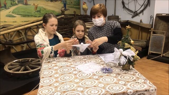 Виртуальный мастер-класс "Рождественский Ангел" смотреть онлайн