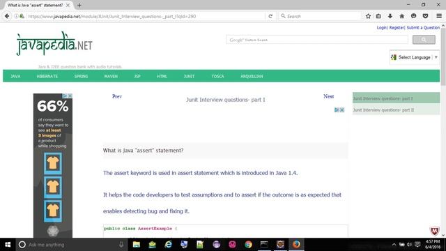 What is Java "assert" statement?
- javapedia.net смотреть онлайн