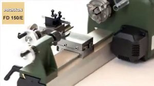 Видео про токарный станок Proxxon FD 150/E (24150)