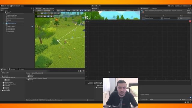 ÇOKLU KAMERA - Cinemachine 3 - Free Look Camera - B4 смотреть онлайн