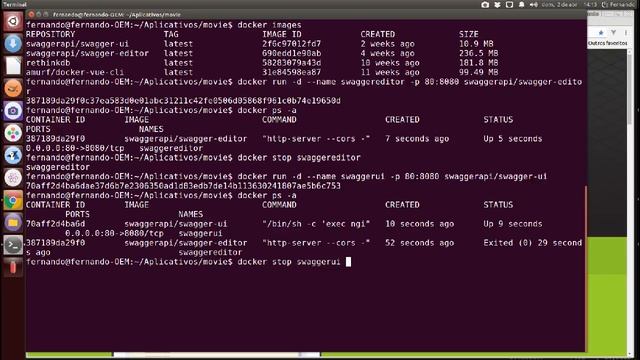 Docker - Documentação - Swagger смотреть онлайн
