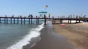 30.06.2023 #ТУРЦИЯ, #БЕЛЕК ?? | ОБЗОР ПЛЯЖА И МОРЯ ?️ КАКОЙ БЕРЕГ В БЕЛЕК? | ПОГОДА В ТУРЦИИ
