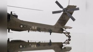 Takom Snowman model 1:35 AH-64E Apache Guardian Test build