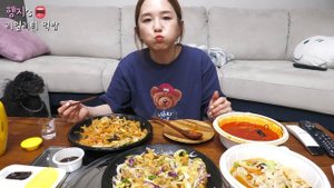 리얼먹방:) 중식이 땡기는날....팔보채,양장피,유린기 ★ ft. 국수주ㅣChinese foodㅣREAL SOUNDㅣASMR MUKBANGㅣ