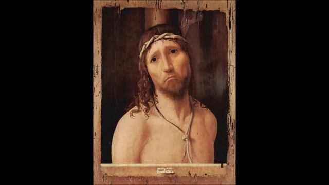 Антонелло да Мессина Еcce homo Се Человек Аннунциата  Благовещение Христос благословляющий