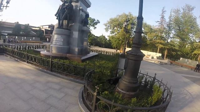 ✅ Крым.Симферополь ✅Красивая площадь ПАМЯТНМК ЕКАТЕРИНЕ! #крым #симферополь смотреть онлайн