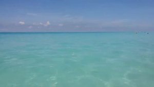 Куба. Отдых на Варадеро. Пляж днём, 6 сентября. Атлантический океан. Cuba Beaches. Varadero Holiday