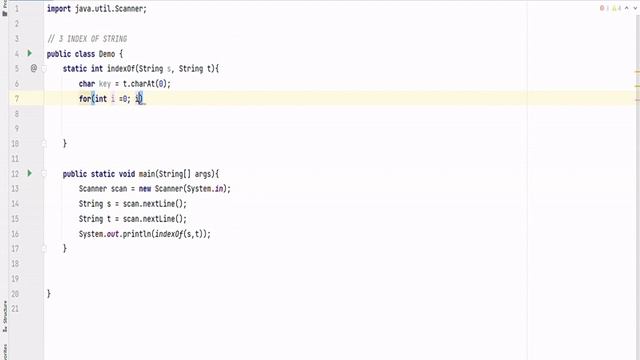 INDEX OF (STRING & CHAR) METHOD IN STRING | JAVA PROGRAMMING | NO SOUND | COPY CODE смотреть онлайн