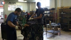 Сборка Cummins 6ISBe. Установка навесного оборудования