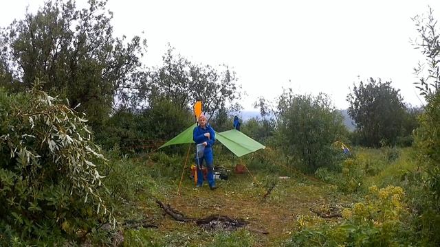 С пакрафтами к Оченырду. ДЕНЬ 15 - Мокрое утро