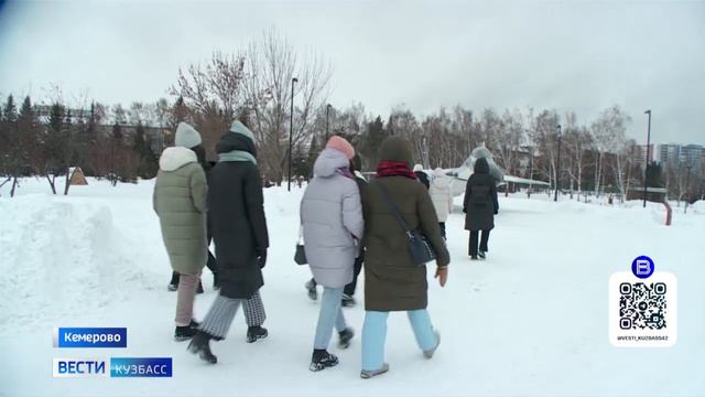 В Парке Победы имени Жукова прошла экскурсия для школьников и блогеров