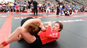 Danielle Kelly BJJ NAGA fight