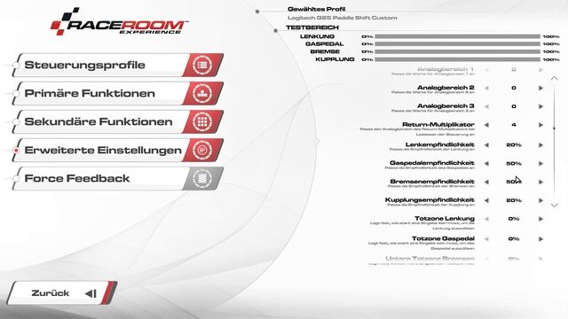 Lenkradeinstellungen G25 / G27 | Tutorial für RaceRoom смотреть онлайн