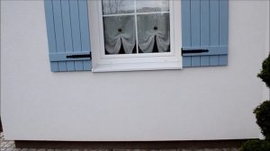 Деревянные ставни из дуба.