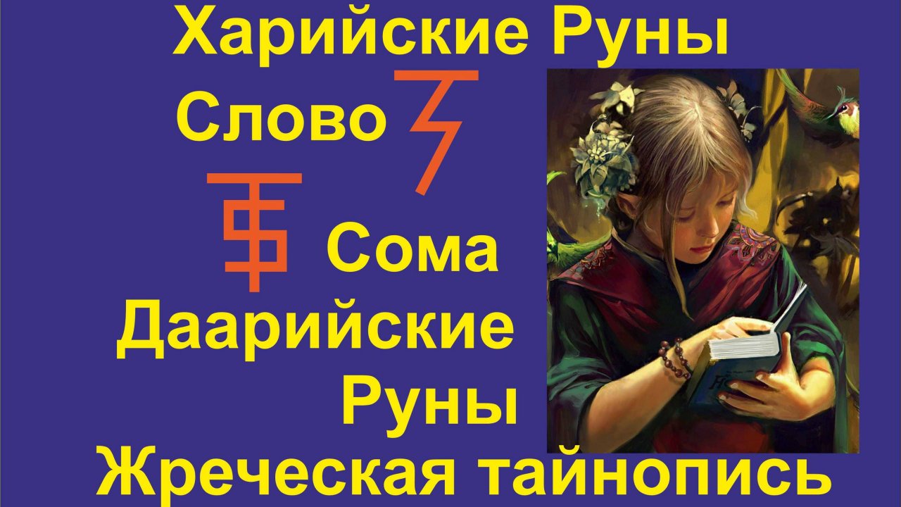 Лекция 18 (КаРуна) Руны группы С. Харийская КаРуна.  Галактионов Дмитрий