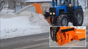 Снегоочистители навесные на трактор МТЗ