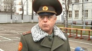 Отправка призывников в Президентский полк WM9