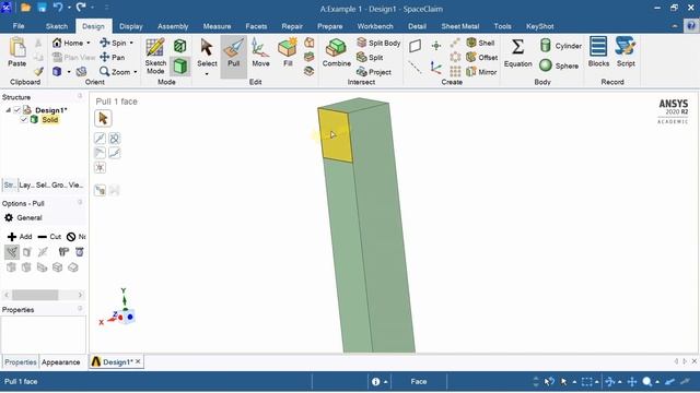 ANSYS 2020 Workbench Tutorial | Introduction to Static Structural | 2020 R2