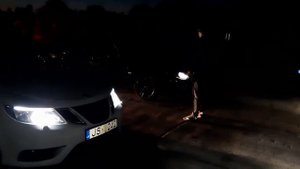 SAAB 9-5 2006 320bhp vs 9-3 Ttid 550Nm @Rumbula