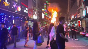 4K HDR | Nightlife of Bui Vien Street Ho Chi Minh City | Vietnam Nightlife 2023
