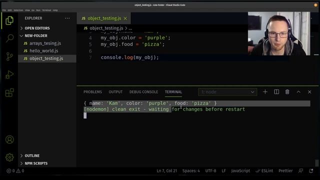 Objects in JavaScript