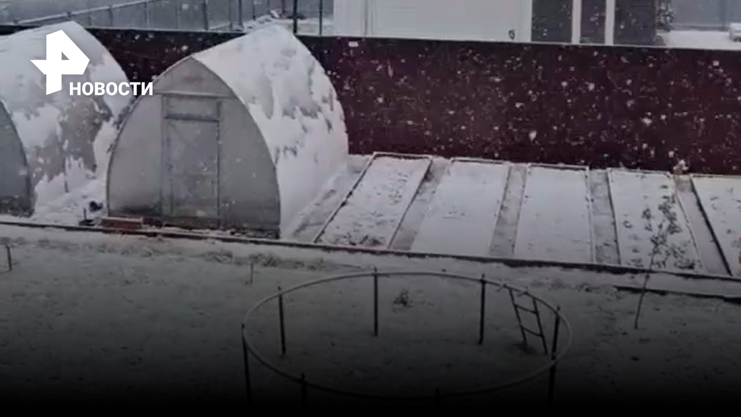 Как зимой весну ждали, так и весной зиму ждем: белоснежное апрельское утро в Подмосковье