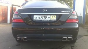 Mercedes W221 AMG 6.3 EXHAUST