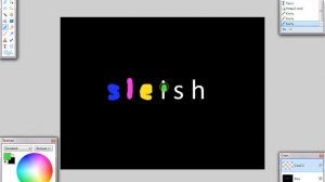 Ка сделать Светящиеся буквы в Paint.net