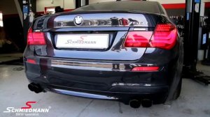 BMW F01 750I with Supersprint sport exhaust | Schmiedmann Sweden