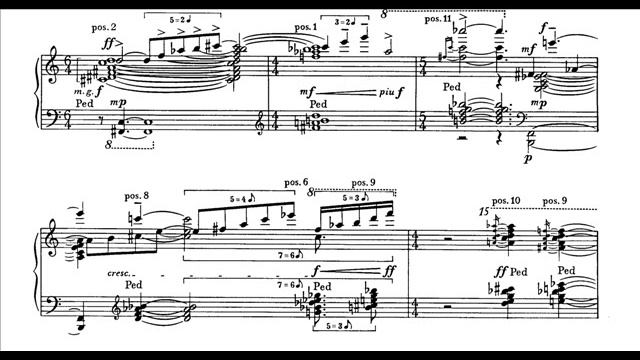 Wyschnegradsky -  Etude sur le Carre Magique Sonore Op.40 смотреть онлайн