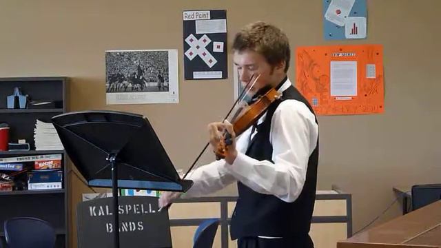 Connor Gray - Violin - District Music April 2012 смотреть онлайн