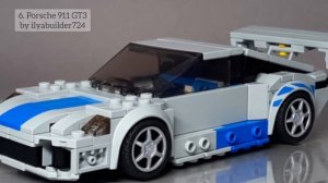 Top 10 FREE Alternate Builds for LEGO Speed Champions Set 76917 Nissan Skyline GT-R (R34)