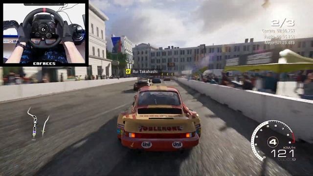 GRID Legends - Porsche 911 Carrera Xbox Series X | Logitech G923 Steering Wheel Gameplay 4K