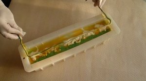 Making Soap, Cold Process. Мыло с нуля. Свирлы "вешалкой "