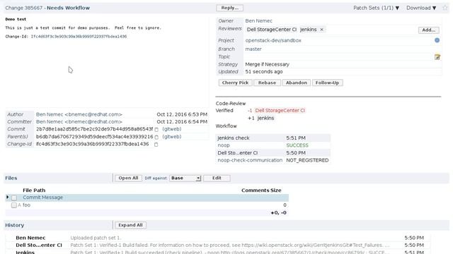 Submitting and Amending Gerrit Changes смотреть онлайн