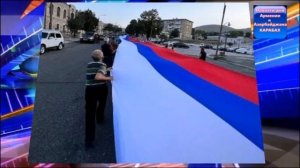 Для чего по улицам Ханкенди пронесли 100 метровый ...