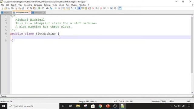 Java 1 Online, [6.05] More Conditionals and Loops: Slot Machine смотреть онлайн