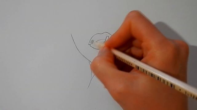 Как карандашом нарисовать ЛИЦО ДЕВУШКИ/1078/How to draw a GIRL's FACE with a pencil