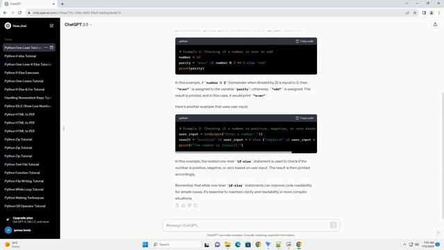 python if else statement one line смотреть онлайн