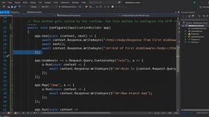 How to use Middleware in ASP.NET Core (2 ways of implementing middleware)