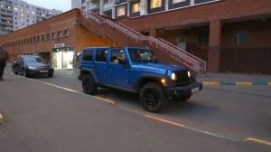 Установка крыши на Jeep Wrangler Unlimited