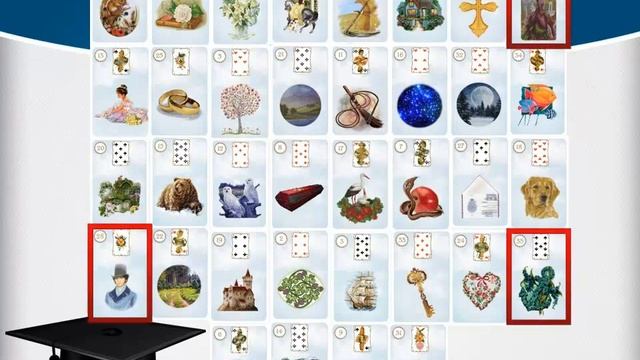 Как трактовать выпадение карты-бланки в угловых домах в большом раскладе Ленорман | брл обучение