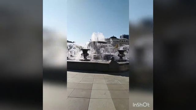 #Фонтан на Площади Советов#Осень#г. Улан-Удэ#2020# смотреть онлайн