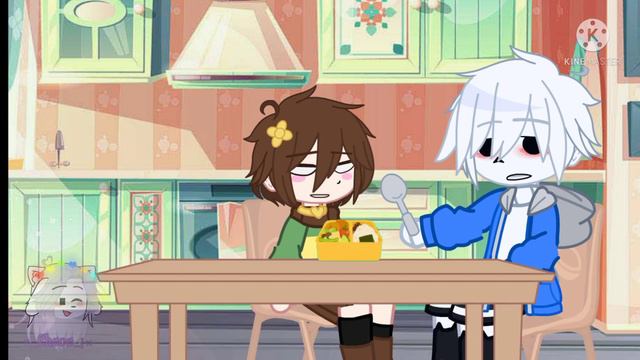 When Chara don't want to eat their food || UT GC Skit || "Babysitter Sans Au." смотреть онлайн