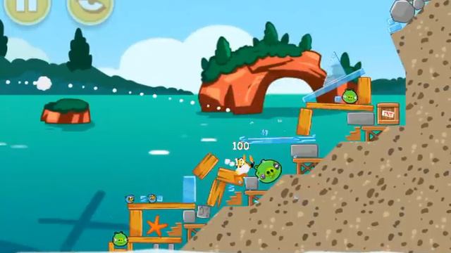 Angry Birds Seasons - Piglantis - 2.11 Solution смотреть онлайн